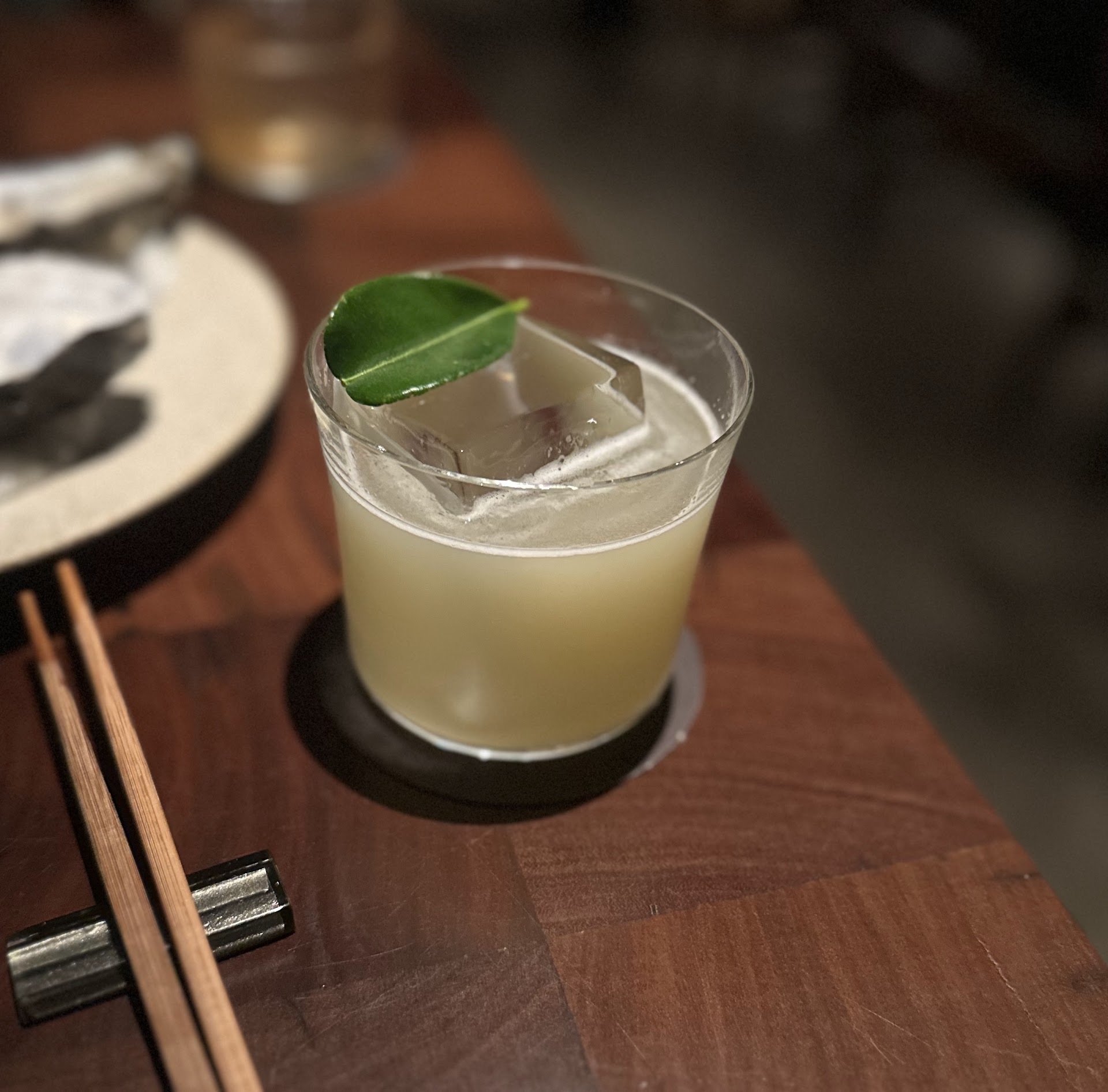 Cocktail served at Prefecture 48